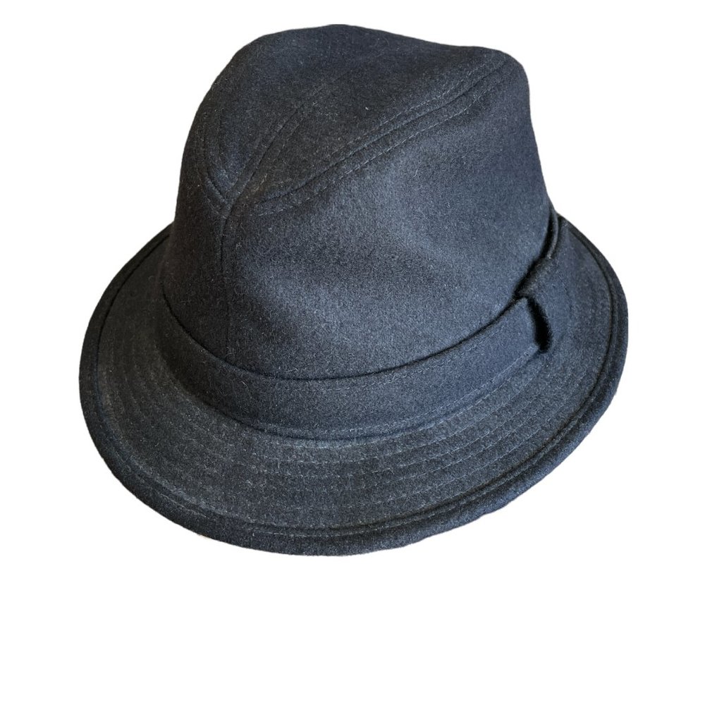 Dorfman Pacific Company Scala Classic Black Wool Fedora